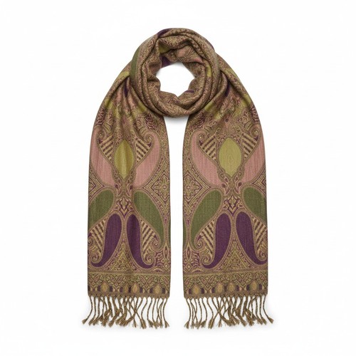 Womens paisley scarf pashmina - scarf,