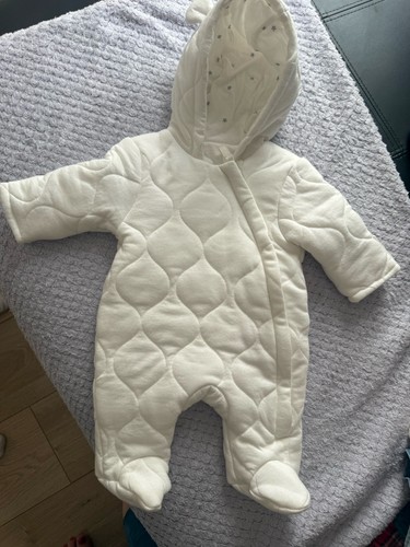 Baby white pram - pram, first