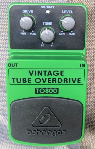 Behringer to800 vintage tube - behringer,