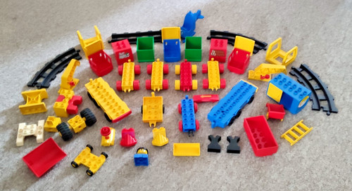 Lego duplo trains wagons - lego,