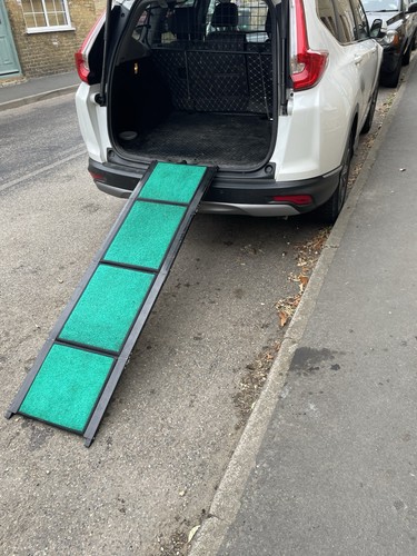 Folding non slip dog car - non-slip, boot