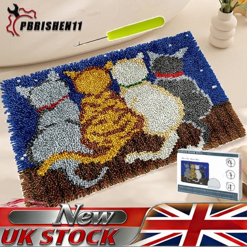 Embroidery carpet latch - latch, hook