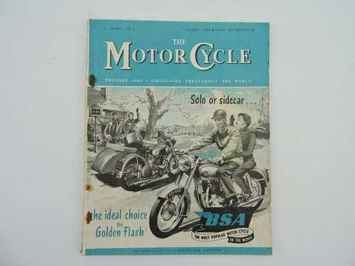 April 1954 the motorcycle - 1954,