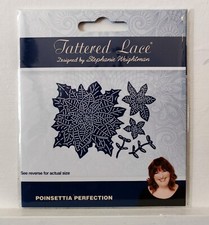 Tattered Lace Christmas Dies - Poinsettia Perfection