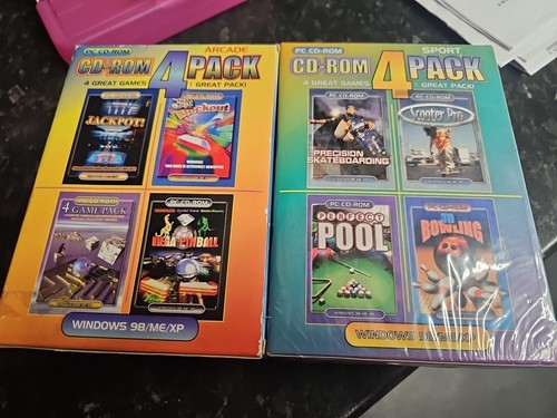 Vintage retro rom 4 pack - vintage, cd-rom