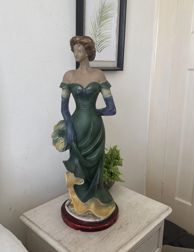 Large art deco lady - deco,
