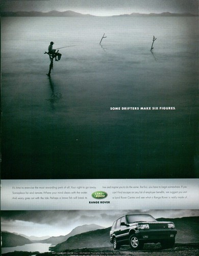Land rover magazine print - rover,