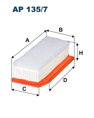 Air filter fits - dacia, duster