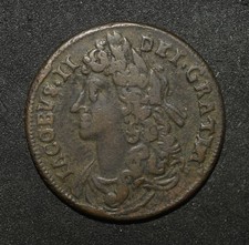 JAMES II. 1686 IRISH HALF