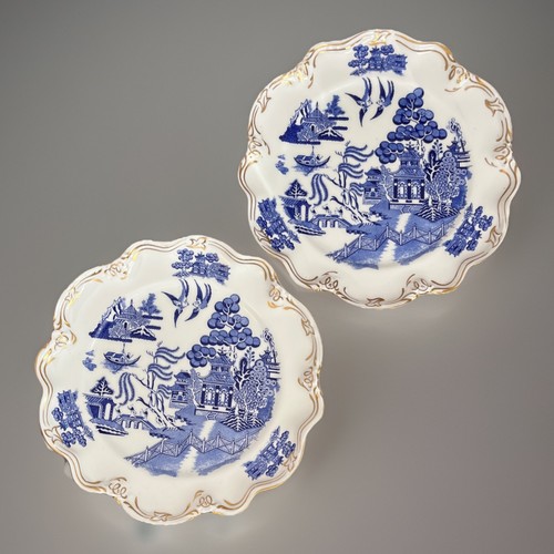 Coalport gilded scalloped edge - gilded,
