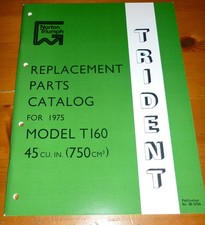 TRIUMPH TRIDENT PARTS LIST T160 T160 00-5754