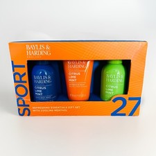 Baylis & Harding Sport Citrus, Lime & Mint Men's Invigorating Hair, Body Face