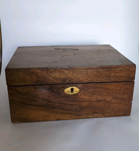 Antq rosewood writing - rosewood,