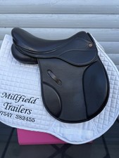 15.5 Inch Brown Saddle Company 8.5 Inch D To D General Purpose Saddle