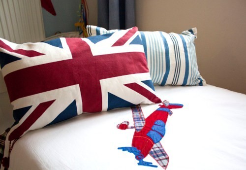 Union jack rectangular cushion - jack,