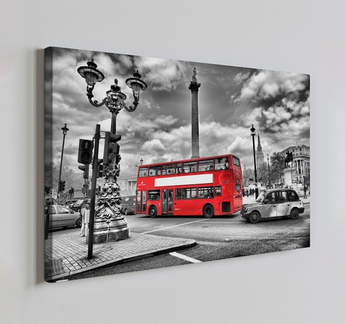 Red bus london streets - bus,