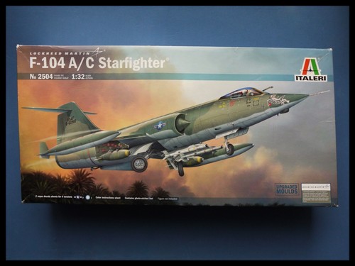 Italeri lockheed martin 104 - martin, f-104