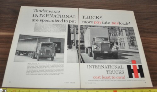 1958 international dcof 405 - 1958, v8