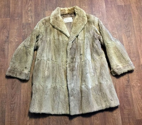 Vintage fur coat - fur, 1960s