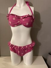 Joules Pink Damask Bikini Set Size 12 BNWOT