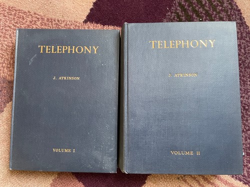 Telephony books atkinson - , atkinson-