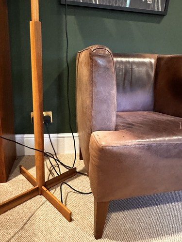 Leather armchair - leather,