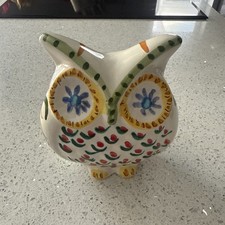 Ceramic Owl Ornament From