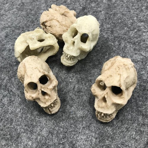 2pcs reusable resin skull - reusable,