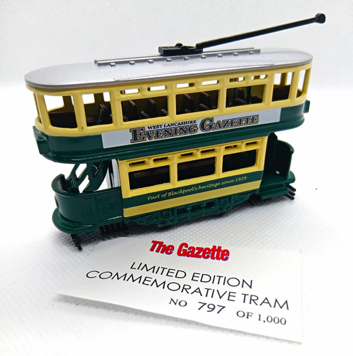 Lledo blackpool tram west - blackpool,