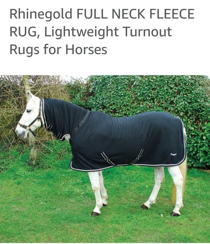 Fleece stable rug full neck - stable, rug/
