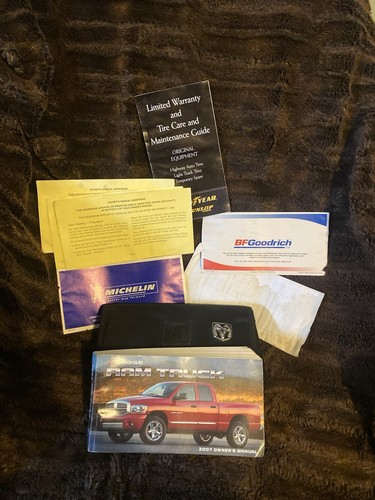 Owners manual fits 2007 - 2007, dodge