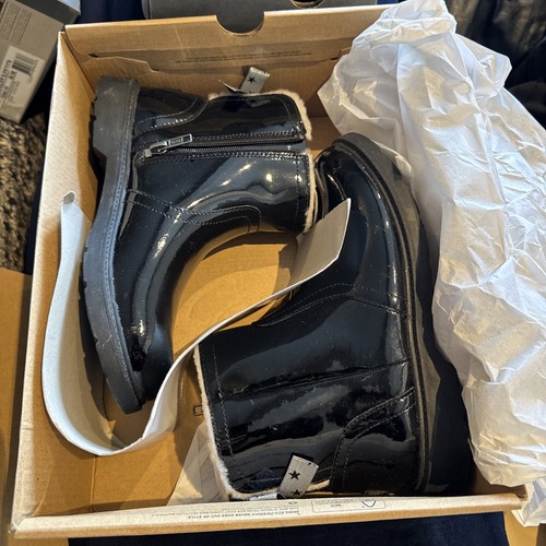 Ugg black girls boots - uk,