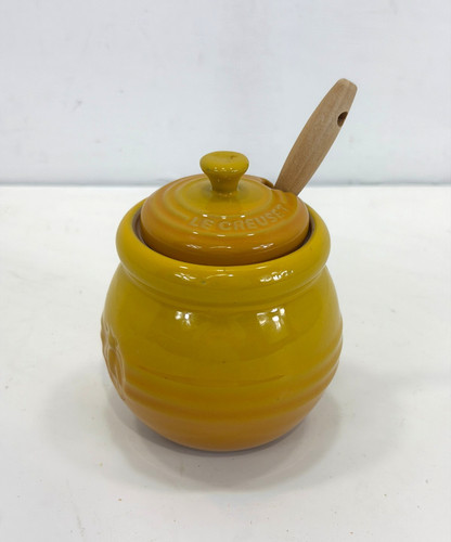 Creuset yellow ceramic - yellow,