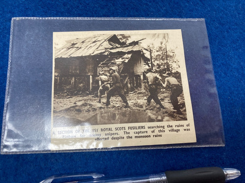 Ww2 photo clipping - 1st, royal
