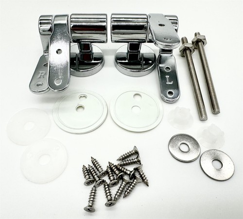 Toilet seat hinges - hinges, soft