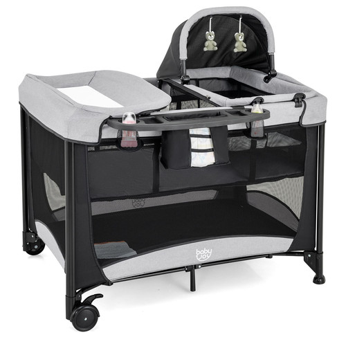 Portable baby nursery - 5-in-1,