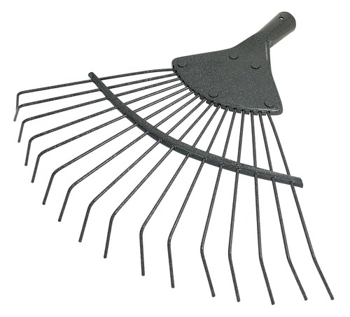 38cm tooth leaf rake head - 16,