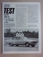 ROVER 2000 SC SALOON orig