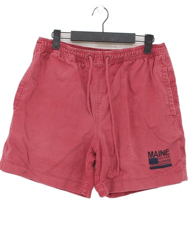 Maine men shorts red - red, 100%