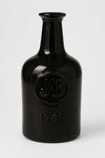 Vintage J&B 1749 Empty Glass Bottle Decorative Collectible Whisky Bottle |b02