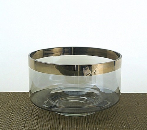 Handmade glass trifle - glass, bowl