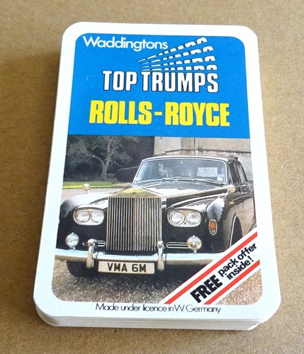 Top trumps rolls royce vintage - trumps,