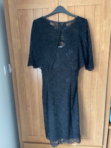 Monsoon black lace dress - monsoon,