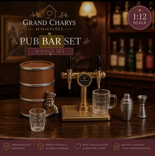 Pub bar set beer tap - pub,
