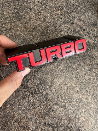 Old turbo grill badge - turbo,