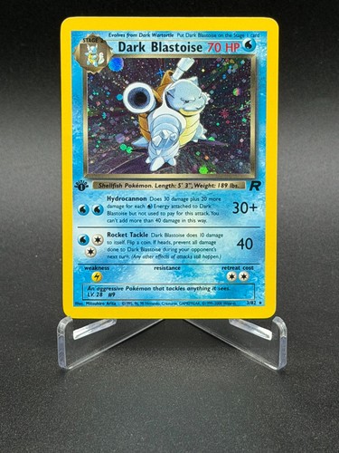 Dark blastoise 1st - blastoise,
