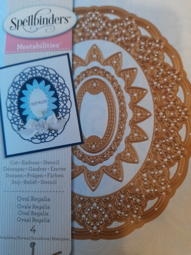 Spellbinders oval regalia - , die