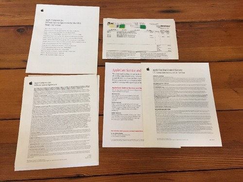 Lot vtg 2001 macintosh - vtg,