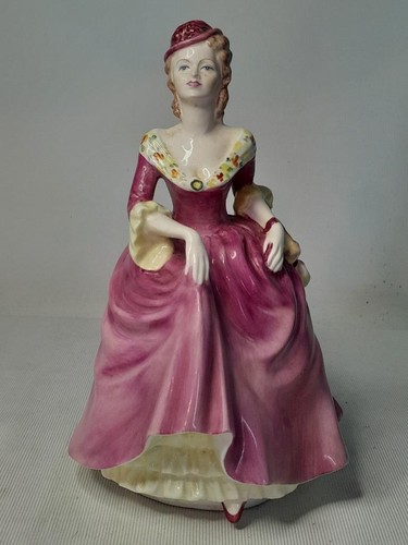 Coalport winsome figurine - coalport, 7.5"