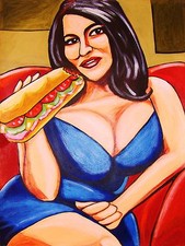 NIGELLA LAWSON PRINT poster